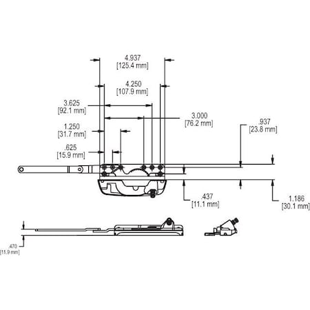 Strybuc Casement Operator 36-556EN